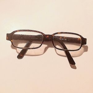 Vintage GUCCI Women's Rectangle Eyeglasses Frames Tortoise